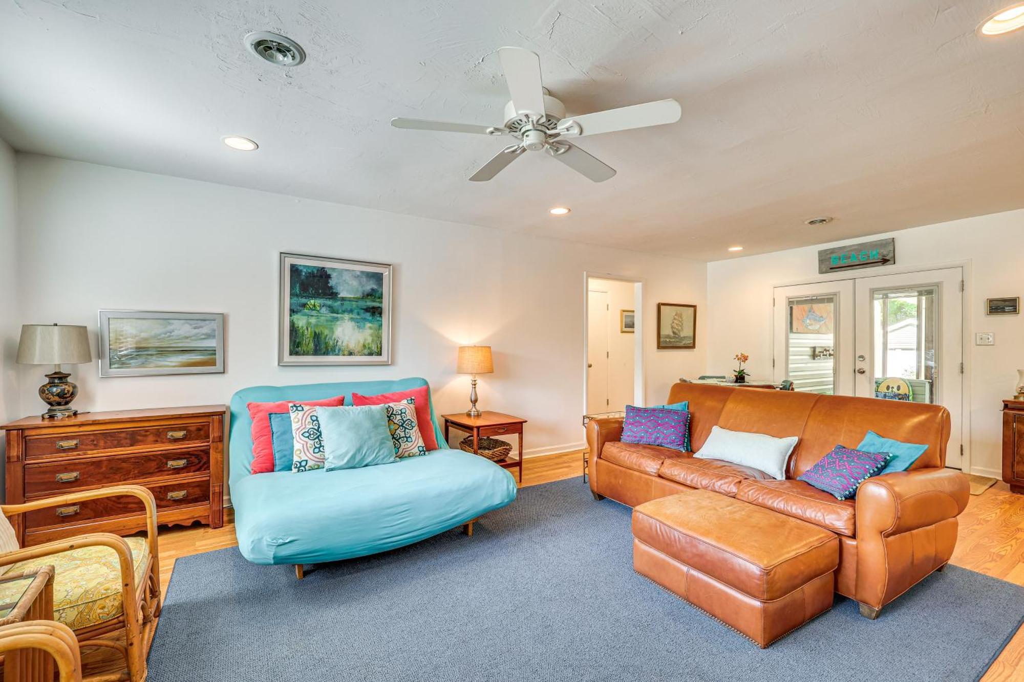 Oak Island Cottage Minutes To Long Beach! エクステリア 写真